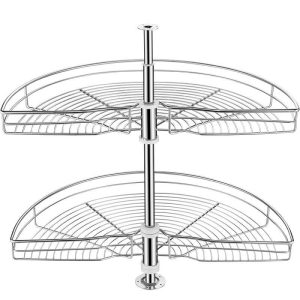 360 Degree Kitchen Cabinet Corner Pull Basket