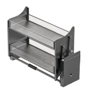 Kitchen Cabinet Lift Glass Basket