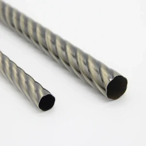 Spiral-textured Steel Tube For Wardrobes