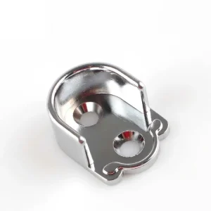 Wardrobe Hanger Round Bracket with Chrome
