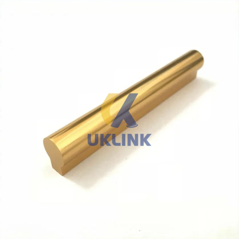 Anodized Aluminum Dual-Tone D-Shape Cabinet Pulls 120mm - Image 3