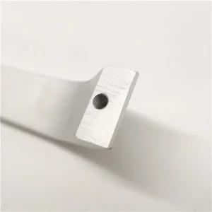 Anodized Aluminum Rectangular Grip Cabinet Pull 120mm