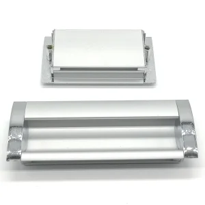 Anodized Aluminum U-Channel Cabinet Pulls 128mm