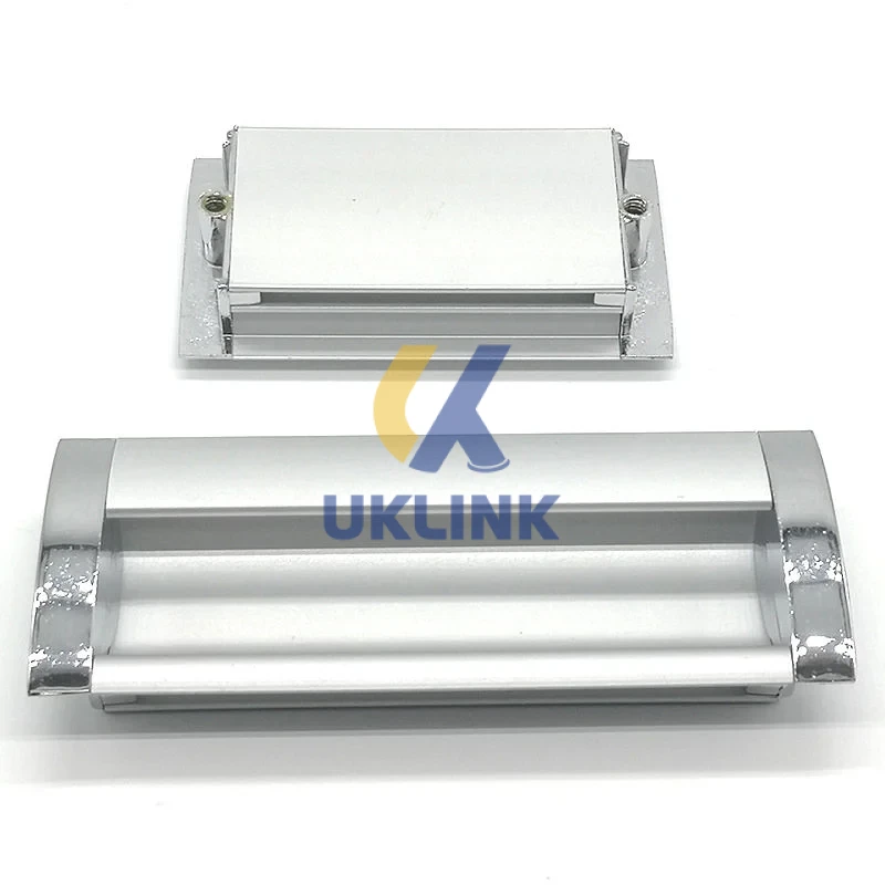 Anodized Aluminum U-Channel Cabinet Pulls 128mm