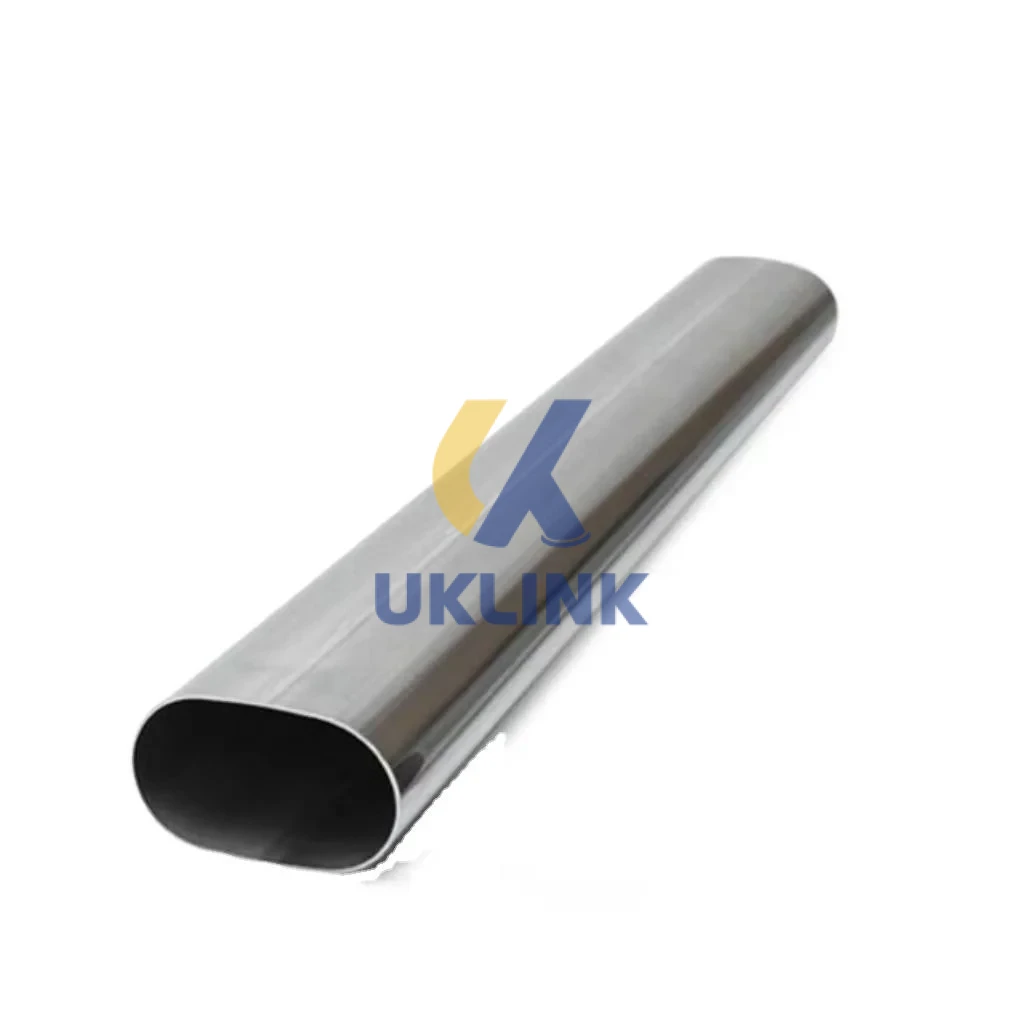Chrome-Plated Steel Oval Wardrobe Rail 1000mm - Image 3
