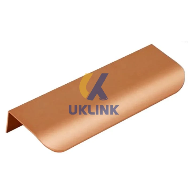 Anodized Black U-Channel Aluminum Furniture Edge - Image 2