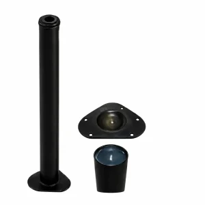 Black High Quality Metal Folding Adjustable Table Legs