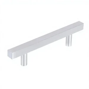 Brushed Aluminum T-Bar Cabinet Handle 128mm UKLinkHardware