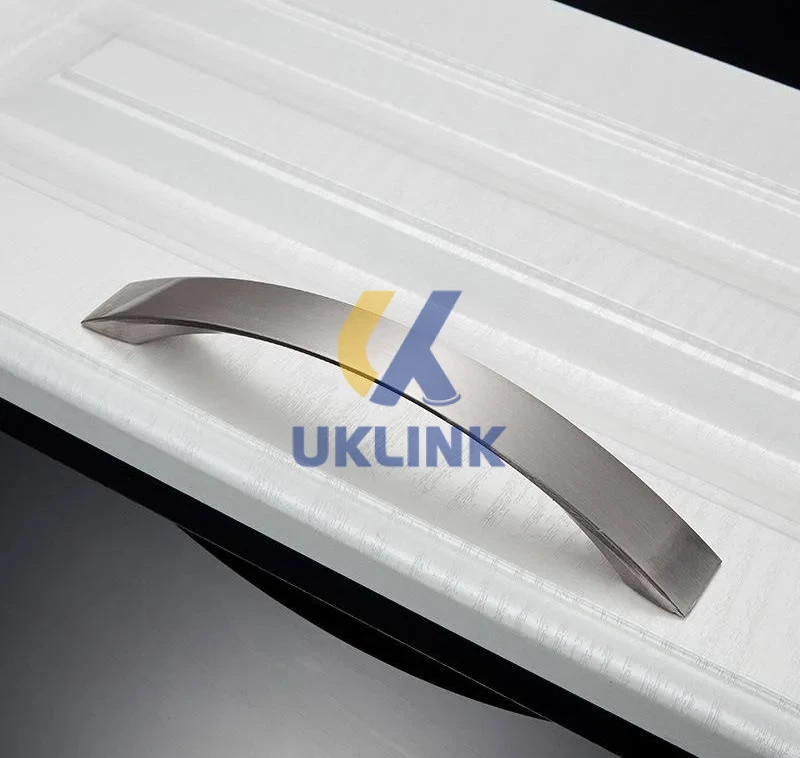 Brushed Stainless Steel Arch Cabinet Pulls 128mm