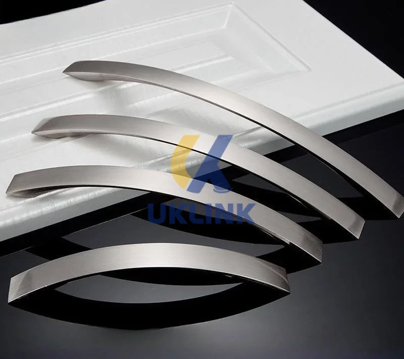 Brushed Stainless Steel Arch Cabinet Pulls 128mm - Image 2