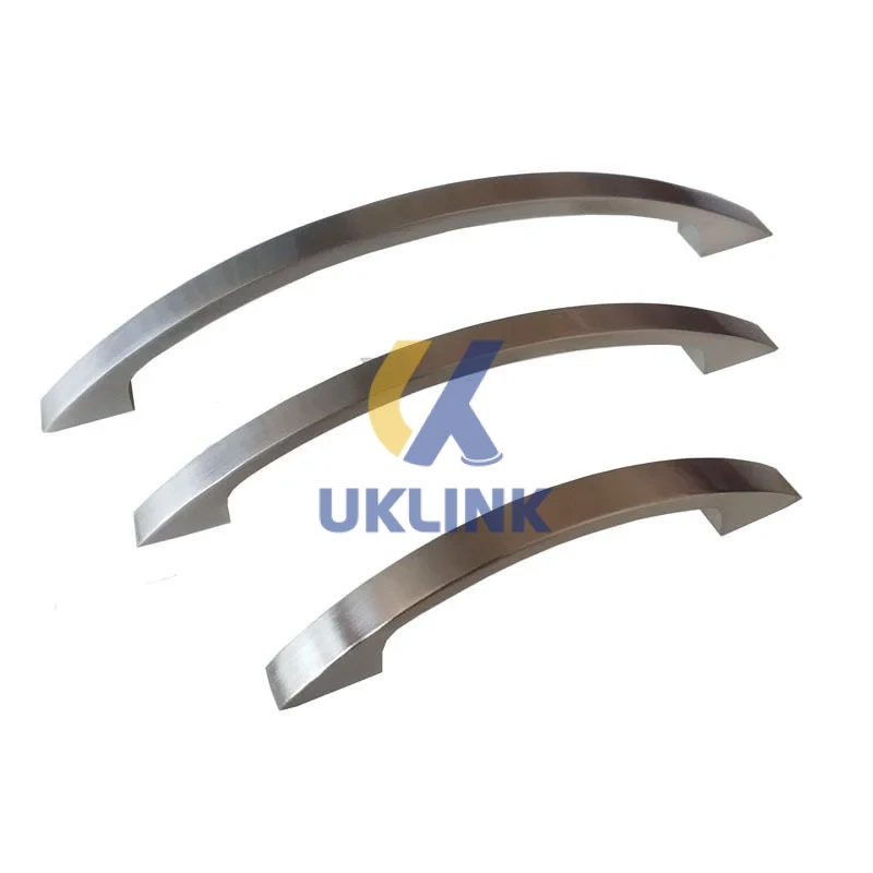 Brushed Stainless Steel Arch Cabinet Pulls 128mm - Image 3