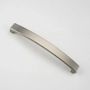 Brushed Stainless Steel Rectangular Cabinet Pull Handle