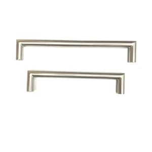 Brushed 304 Stainless Steel Rectangular Bar Pulls – 90°