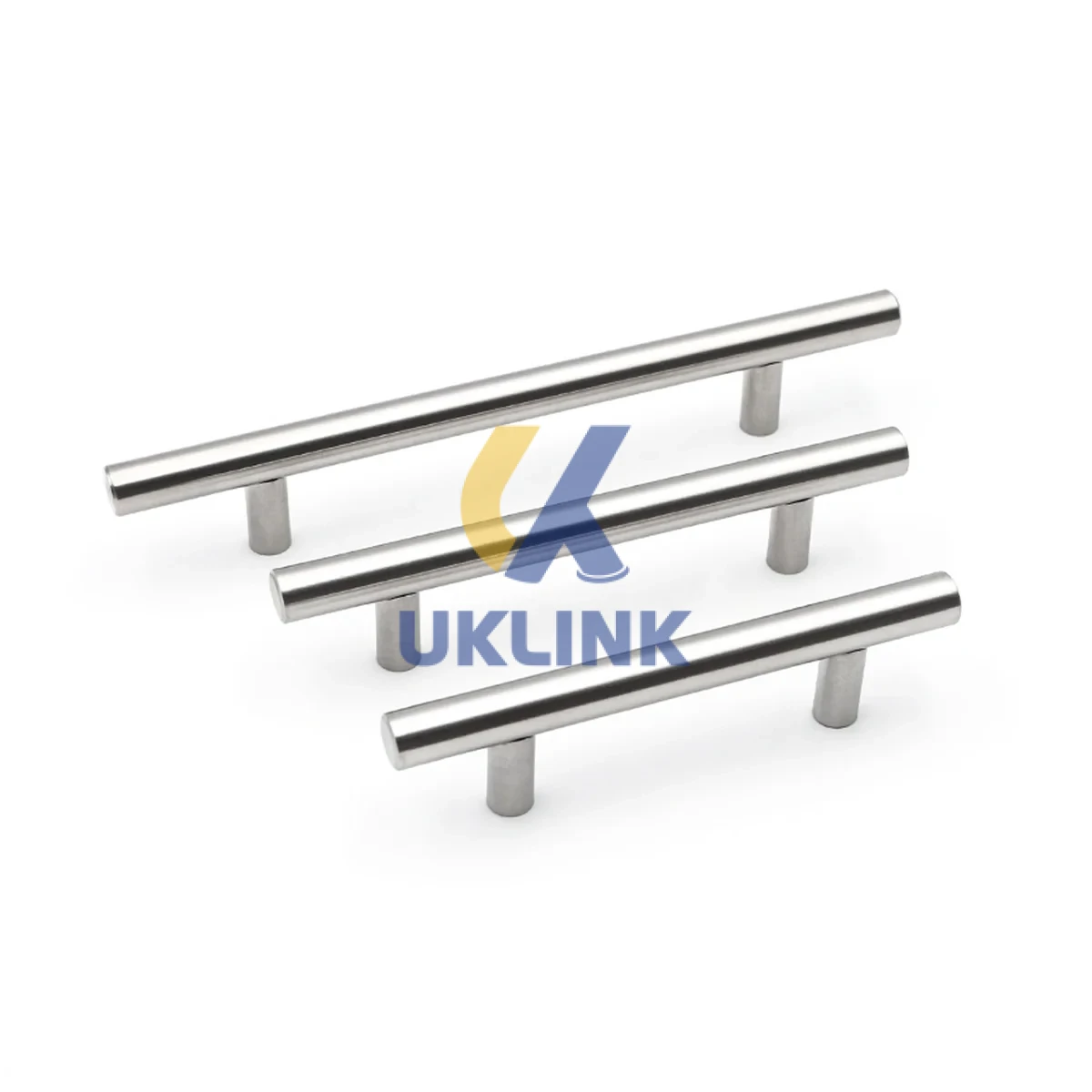 Brushed 304 Stainless Steel Rectangular Bar Pulls – 90° - Image 2
