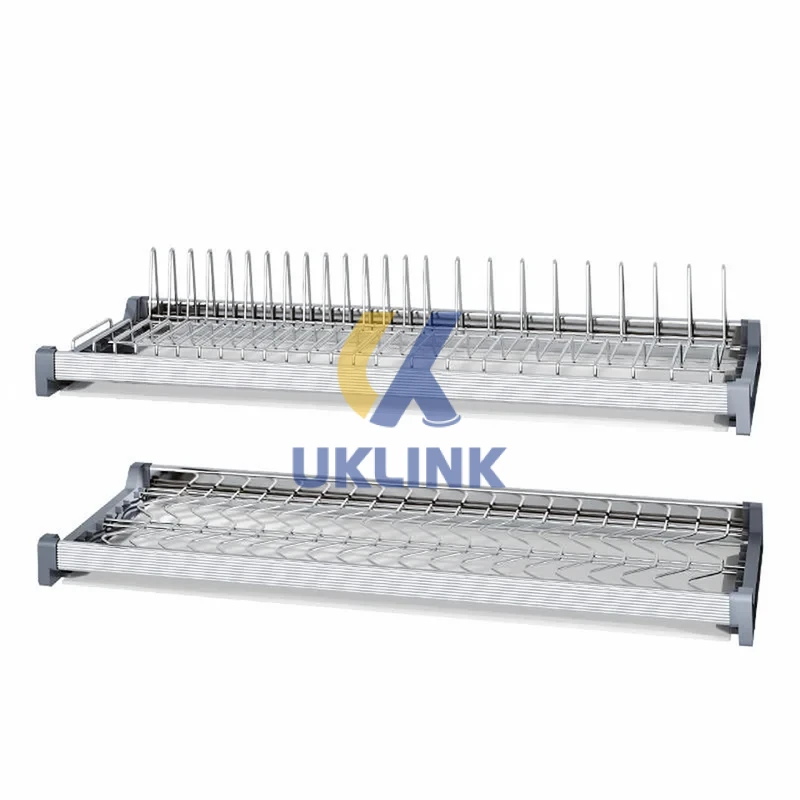 Cabinet Mounted 2-Tier Dish Drain Rack UKLinkHardware