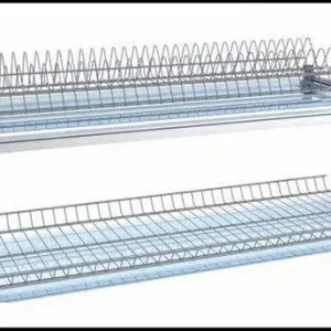 Cabinet Plate Holder Rack With Drainer UKLinkHardware