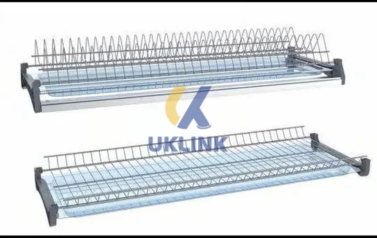Cabinet Plate Holder Rack With Drainer UKLinkHardware