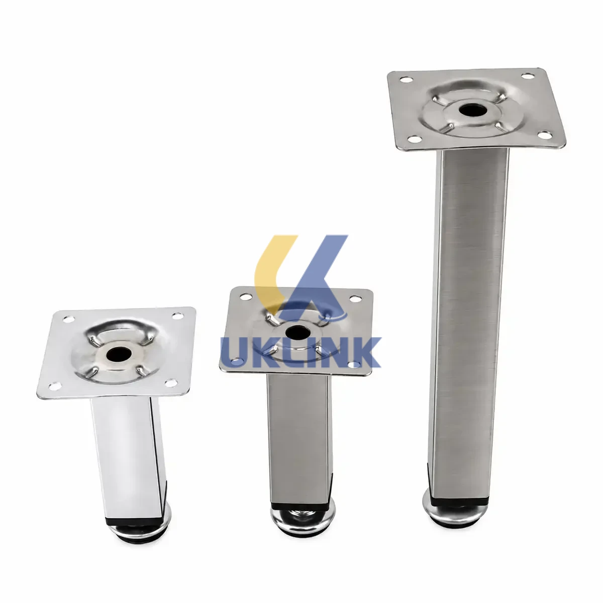 Cast Iron Industrial-Style Sofa Legs 100–200mm Height