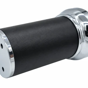 Chrome-Plated Steel Cylindrical Sofa Legs with Removable