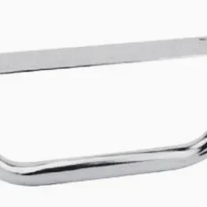 Chrome-Plated Steel U-Shape Cabinet Handle 120mm