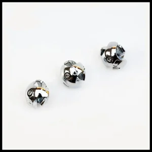 Chrome-Plated Steel Ball Joint Fitting Spherical Coupler