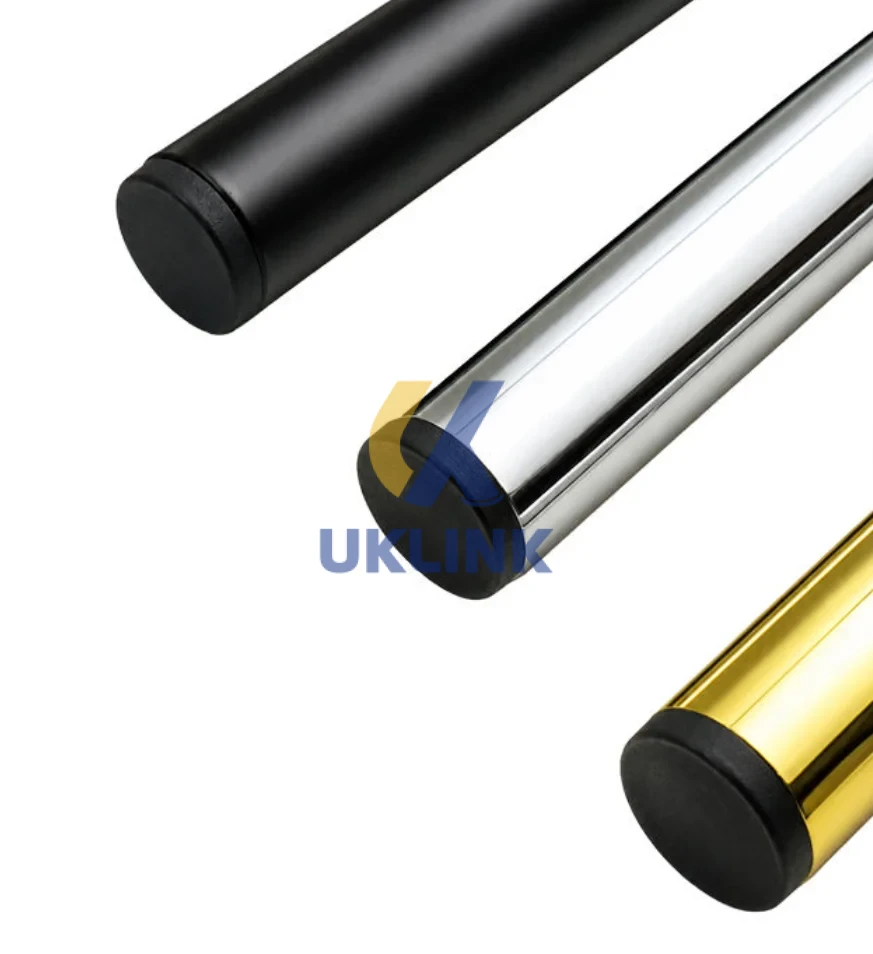 Chrome/Gold/Black Powder-Coated Iron Tapered Sofa Legs - Image 3
