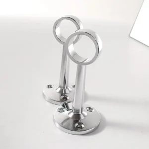 Chrome Wardrobe Rail Support Bracket UKLinkHardware