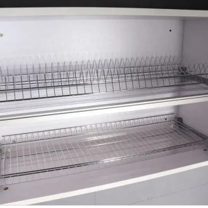 Chrome Wire 2-Tier Cabinet Dish Rack UKLinkHardware