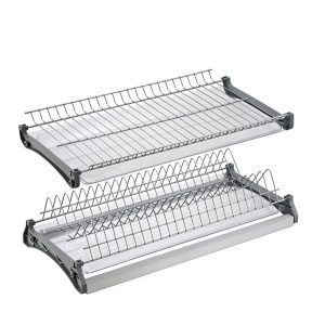 Furniture hardware iron steel dish rack