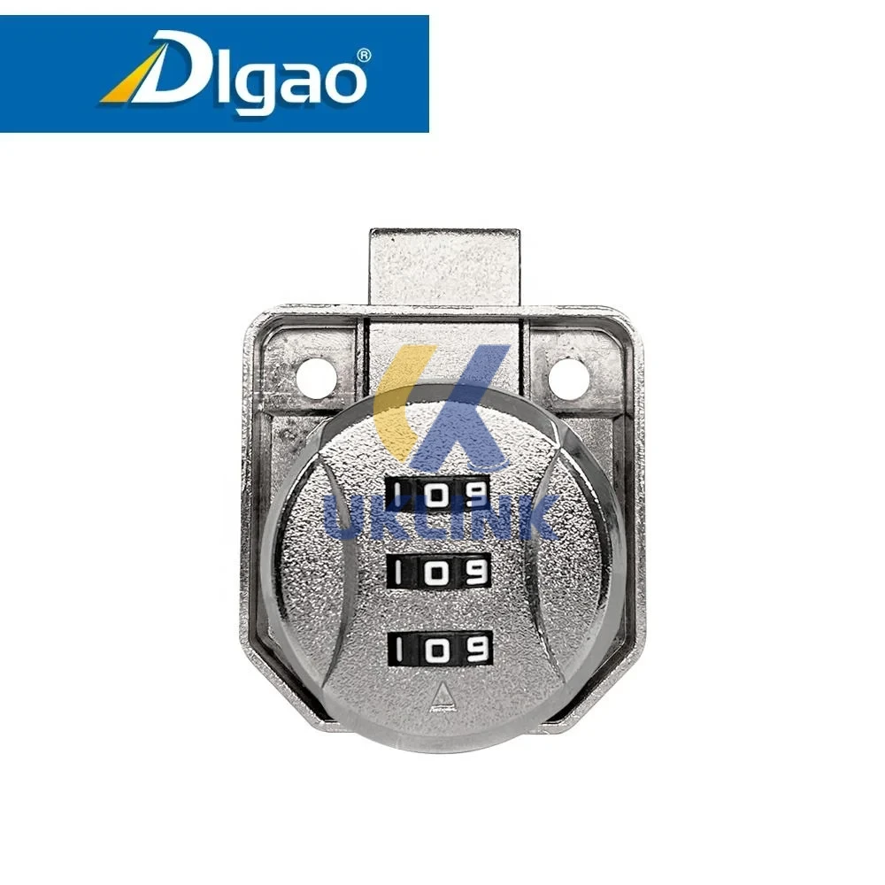 Nickel-Plated Rotary Cabinet Lock 12mm - Image 5