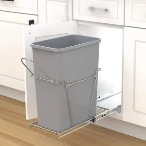 Pull-Out Single Trash Bin Holder Kit UKLinkHardware