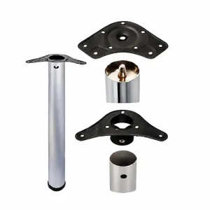 Round Chrome Table Legs