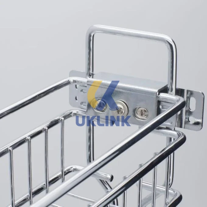 Slim Chrome Pull-Out Wire Basket UKLinkHardware - Image 4