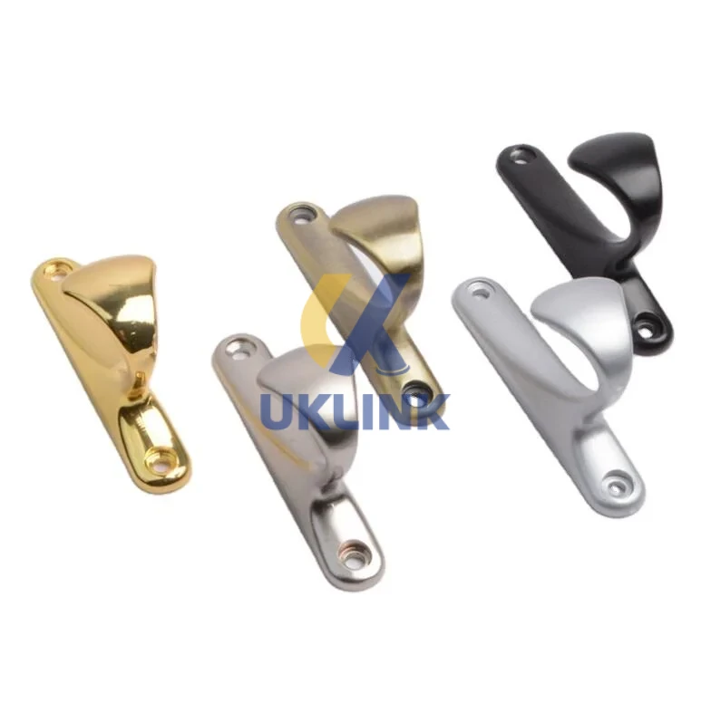 Solid Brass Antique & Polished Wall-Mount Coat Hook - Image 4