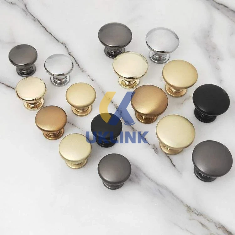 Solid Brass Stepped-Dome Cabinet Knobs UKLinkHardware - Image 3