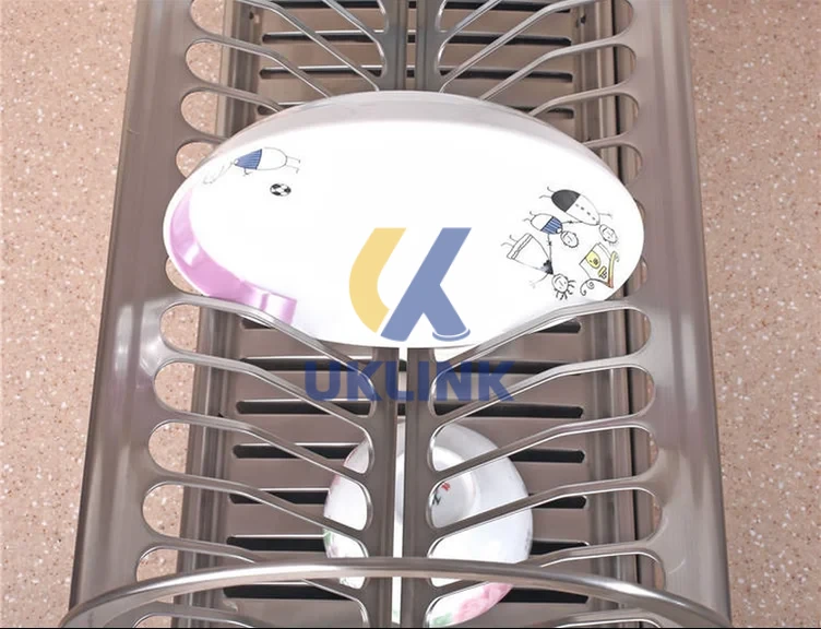 Stainless Steel 2-Tier Dish Drying Rack UKLinkHardware - Image 4