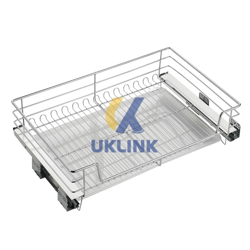 Stainless Steel Wire Mesh Cutlery Organizer Tray - Image 2