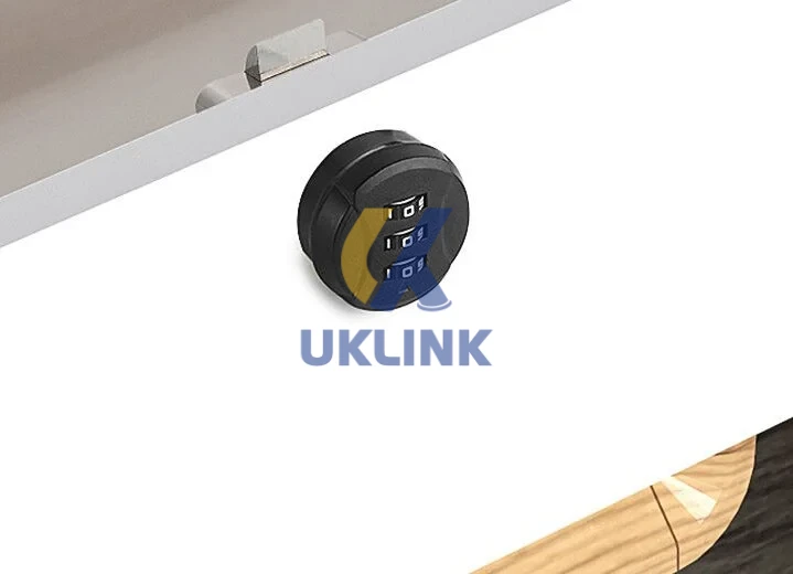 Zinc Alloy USB-C Glass Cabinet Lock - Image 4