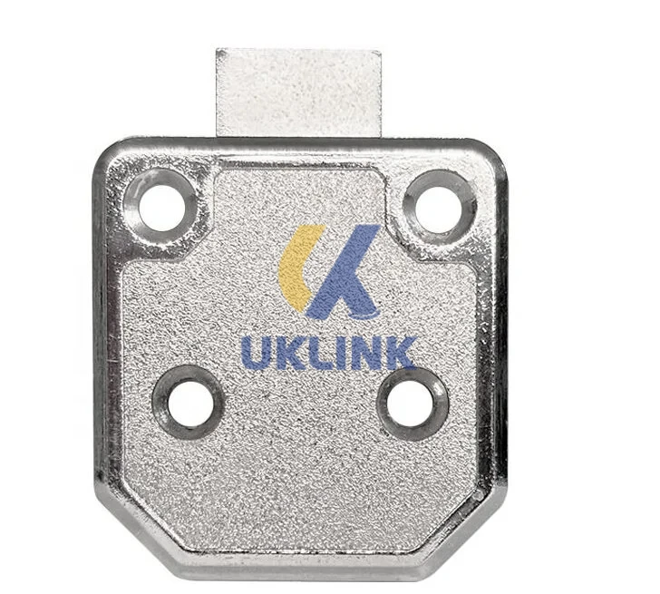 Nickel-Plated Rotary Cabinet Lock 12mm - Image 2