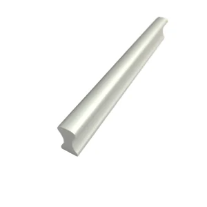 White T-Shape PVC Edge Banding Strip 2mm UKLinkHardware