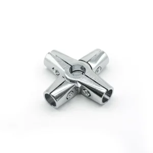 Zinc Alloy Cross Tube Connector Clamp UKLinkHardware
