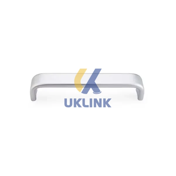 Zinc Alloy D-Shape Cabinet Handles Satin Chrome/Matte - Image 2