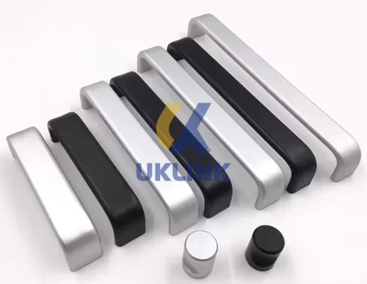 Zinc Alloy D-Shape Cabinet Handles Satin Chrome/Matte - Image 3