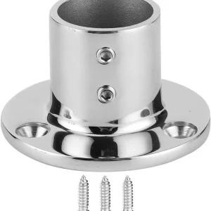 304 Flange-Mount Furniture Leg Leveler